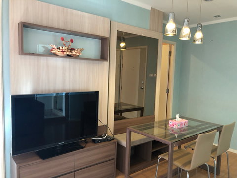 ให้เช่าคอนโด ลุมพินี วิลล์ สุขุมวิท 77-2 ห้องใหญ่ 45 ตร.ม. อาคาร B2 ชั้น 5 Fully Furnished ราคา 15,000 บาท ใกล้ BTS อ่อนนุช