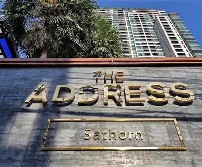 1 ห้องนอน | 1 ห้องน้ำ | BTS Saint Louis | 56 ตร.ม. | 55,000 บาท/เดือน | ชั้น 24 — The Address Sathorn กรุงเทพฯ