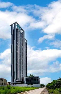 Condos for rent : 1Bed | 1Bath | MRT Si Lom | 32sqm | THB 12,000/mo | Fl.17 — Niche Mono Mega Space Bangna Bangkok
