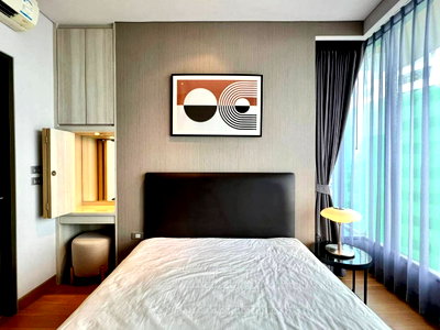 Condos for rent : 1Bed | 1Bath | BTS Phrom Phong | 32sqm | THB 36,000/mo | Fl.25 — The Lumpini 24 Bangkok