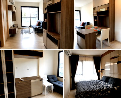 คอนโดให้เช่า : 2 ห้องนอน | 2 ห้องน้ำ | MRT Phetchaburi | 55 ตร.ม. | 38,000 บาท/เดือน | ชั้น 6 — Life Asoke กรุงเทพฯ