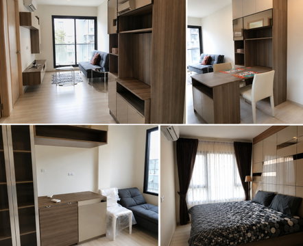 2Bed | 2Bath | MRT Phetchaburi | 55sqm | THB 38,000/mo | Fl.6 — Life Asoke Bangkok