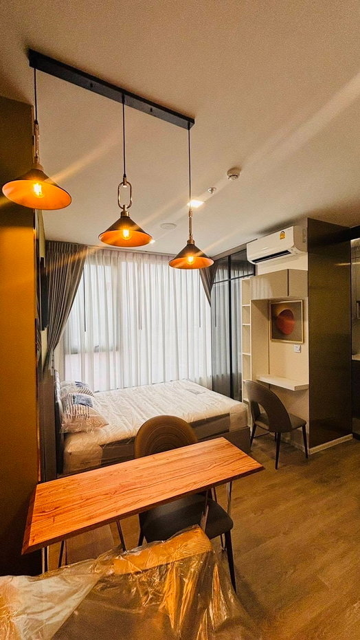 รูป ให้เช่า โมดิซ ไรห์ม รามคำแหง ห้องสวย ชั้น 14 พึ่งรีโนเวทใหม่ทั้งห้อง - รูปที่ 11/12