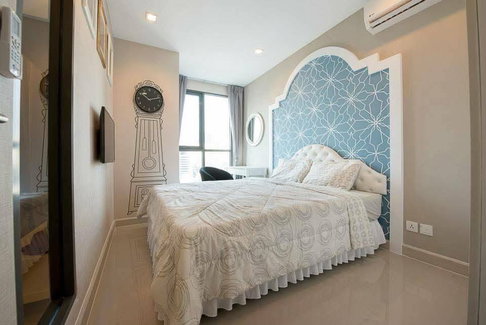 1 ห้องนอน | 1 ห้องน้ำ | MRT Phra Ram 9 | 32 ตร.ม. | 16,000 บาท/เดือน | ชั้น 8 — Ideo Mobi Rama 9 กรุงเทพฯ