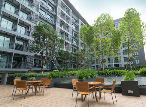 1 ห้องนอน | 1 ห้องน้ำ | BTS Si La Salle | 26 ตร.ม. | 10,000 บาท/เดือน | ชั้น 6 — Aspen Condo Lasalle กรุงเทพฯ