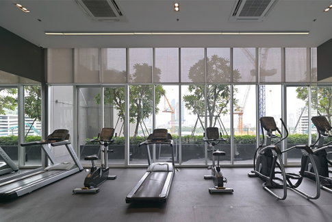 1Bed | 1Bath | MRT Thailand Cultural | 27sqm | THB 17,000/mo | Fl.30 — Noble Revolve Ratchada Bangkok