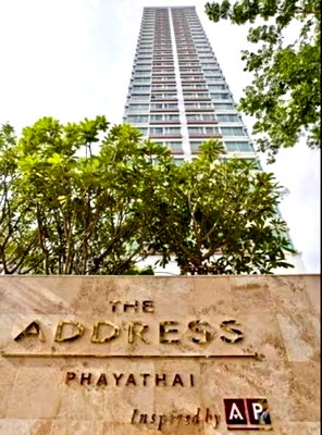 Condos for rent : 2Bed | 1Bath | BTS Phaya Thai | 62sqm | THB 35,000/mo | Fl.27 — The Address Phayathai Bangkok