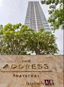 2Bed | 1Bath | BTS Phaya Thai | 62sqm | THB 35,000/mo | Fl.27 — The Address Phayathai Bangkok