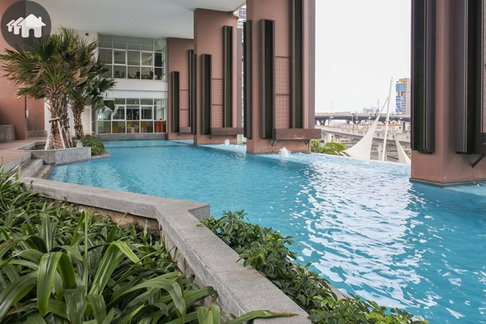 2 ห้องนอน | 2 ห้องน้ำ | BTS Bang Na | 58 ตร.ม. | 23,000 บาท/เดือน | ชั้น 28 — The Coast Bangkok กรุงเทพฯ