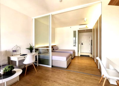 Condos for rent : 1Bed | 1Bath | MRT Sam Yan | 34sqm | THB 30,000/mo | Fl.18 — Triple Y Residence Bangkok