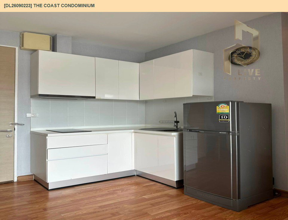 รูป DL26090223 ให้เช่าคอนโด เดอะ โคสต์ คอนโดมิเนียม (The Coast Condominium) ใกล้ BTS บางนา พร้อมเข้าอยู่ โทรด่วน 0614453194 LineID @952jdxxk - รูปที่ 12/14