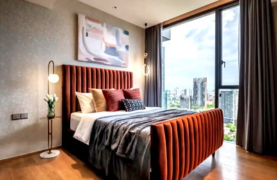 Condos for rent : 2Bed | 2Bath | BTS Thong Lo | 103sqm | THB 160,000/mo | Fl.27 — Beatniq Bangkok