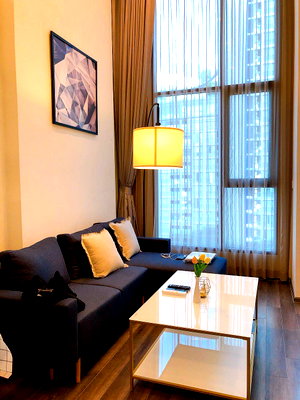 Condos for sale : Knightsbridge Space Rama 9 | Luxury Duplex Unit on 16th Floor | Minutes to MRT Rama 9