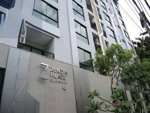 1 ห้องนอน | 1 ห้องน้ำ | BTS Phra Khanong | 29 ตร.ม. | 14,000 บาท/เดือน | ชั้น 2 — Zenith Place Sukhumvit 42 กรุงเทพฯ