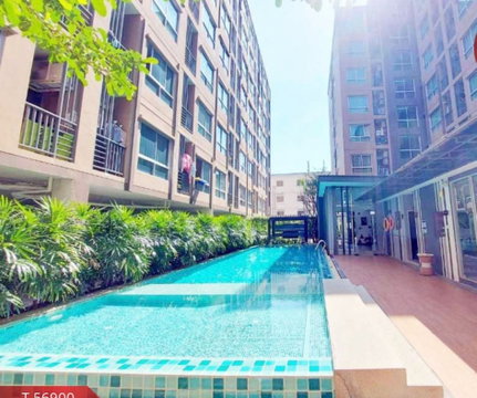 1 ห้องนอน | 1 ห้องน้ำ | BTS Samrong | 29 ตร.ม. | 10,000 บาท/เดือน | ชั้น 8 — Niche Id Sukhumvit 113 กรุงเทพฯ