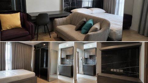 Studio | 1Bath | MRT Sam Yan | 25sqm | THB 19,000/mo | Fl.38 — Ashton Chula-Silom Bangkok