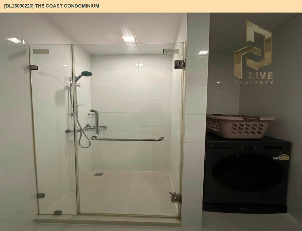 รูป DL26090223 ให้เช่าคอนโด เดอะ โคสต์ คอนโดมิเนียม (The Coast Condominium) ใกล้ BTS บางนา พร้อมเข้าอยู่ โทรด่วน 0614453194 LineID @952jdxxk - รูปที่ 8/14