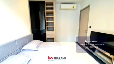คอนโดให้เช่า : 2 ห้องนอน | 1 ห้องน้ำ | MRT Phra Ram 9 | 46 ตร.ม. | 27,000 บาท/เดือน | ชั้น 19 — The Line Asoke - Ratchada กรุงเทพฯ
