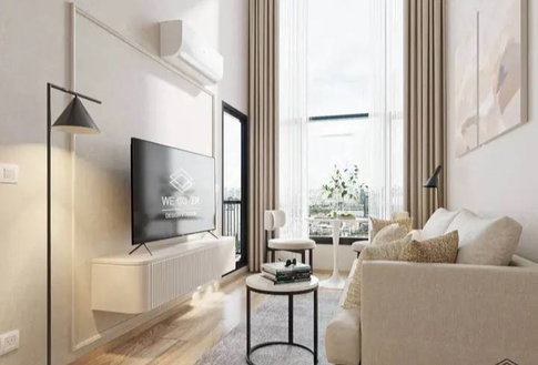 2Bed | 1Bath | MRT Queen Sirikit National Convention Centre | 48sqm | THB 45,000/mo | Fl.35 — Life Rama 4 - Asoke Bangkok