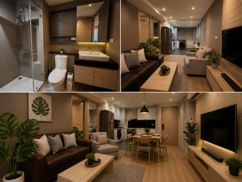 1Bed | 1Bath | BTS Sala Daeng | 38sqm | THB 25,000/mo | Fl.2 β Klass Silom Condo Bangkok