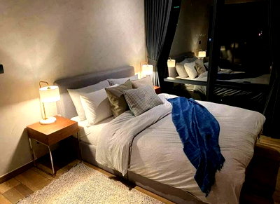 คอนโดให้เช่า : 2 ห้องนอน | 2 ห้องน้ำ | BTS Asok | 86 ตร.ม. | 90,000 บาท/เดือน | ชั้น 25 — The Lofts Asoke กรุงเทพฯ