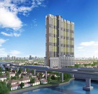 1 ห้องนอน | 1 ห้องน้ำ | MRT Phra Nang Klao Bridge | 30 ตร.ม. | 9,000 บาท/เดือน | ชั้น 3 — Rich Park กรุงเทพฯ