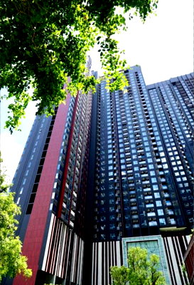 Condos for rent : 1Bed | 1Bath | ARL Makkasan | 34sqm | THB 24,000/mo | Fl.35 — Life Asoke Hype Bangkok