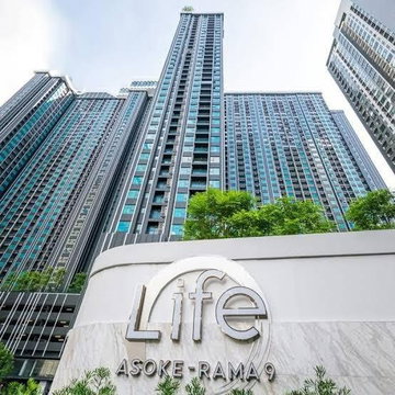 1 ห้องนอน | 1 ห้องน้ำ | MRT Phra Ram 9 | 36 ตร.ม. | 25,000 บาท/เดือน | ชั้น 24 — Life Asoke Rama 9 กรุงเทพฯ