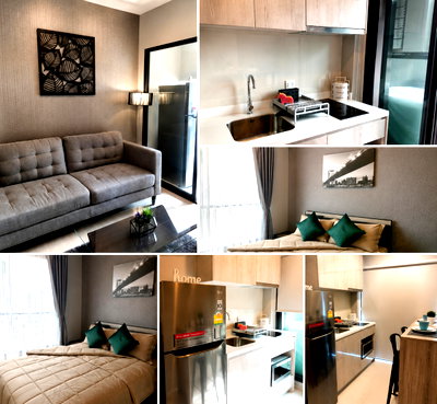 Condos for rent : 1Bed | 1Bath | BTS Phra Khanong | 30sqm | THB 16,000/mo | Fl.18 — Life Sukhumvit 48 Bangkok