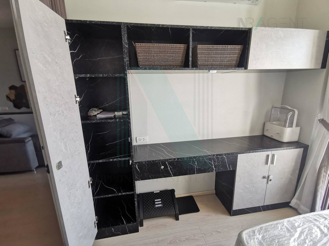 รูป ให้เช่าคอนโด ริทึ่ม สุขุมวิท 44/1 อาคาร 1 ชั้น 8 1 ห้องนอน ขนาด 33 ตรม ใกล้ โรงแรมจัสมิน - รูปที่ 3/8