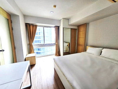 Condos for rent : 1Bed | 1Bath | MRT Phetchaburi | 47sqm | THB 20,000/mo | Fl.26 — Resort Condo Bangkok Bangkok