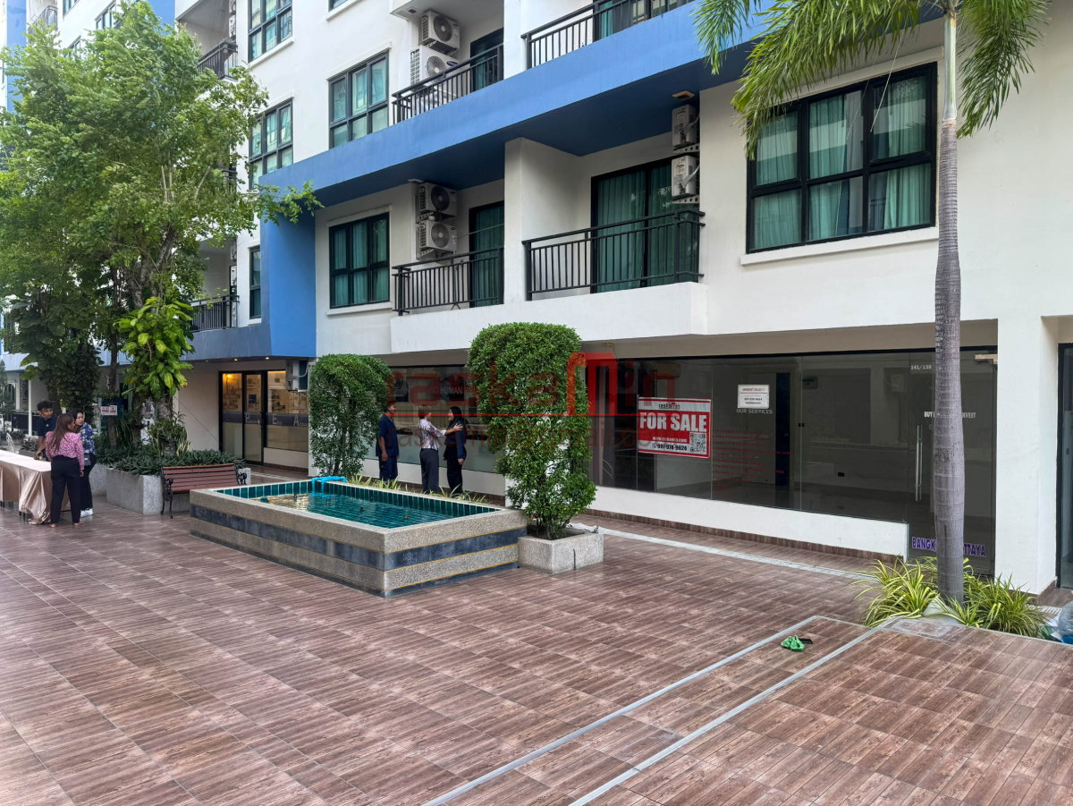 รูป 🏬ร้านค้า The Blue Residence สุขุมวิทพัทยา87 33.5ตรม แถมแอร์ 1เครื่อง - รูปที่ 2/11
