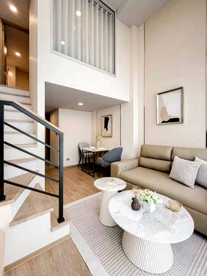 คอนโดให้เช่า : The Newest in tonw! Culture Chula, A Cozy living with 38sqm. fully furnished. High floor unblocked view. Ready to move in.