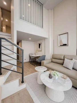 The Newest in tonw! Culture Chula, A Cozy living with 38sqm. fully furnished. High floor unblocked view. Ready to move in.
