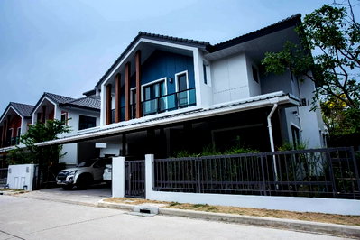 เช่าบ้านเดี่ยว รวมโชค มอลล์ : 
ให้เช่าโครงการบ้านนิรติ สันทรายใกล้กาดรวมโชค เซ็นเฟส โฮมโปรสันทรายแยกสันคะยอม
