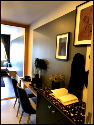 Condos for rent : 1Bed | 1Bath | BTS On Nut | 25sqm | THB 12,000/mo | Fl.7 — The Base Sukhumvit 50 Bangkok