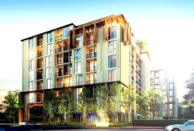 Condos for rent : 1Bed | 1Bath | BTS Punnawithi | 35sqm | THB 15,000/mo | Fl.2 — Sari By Sansiri Bangkok