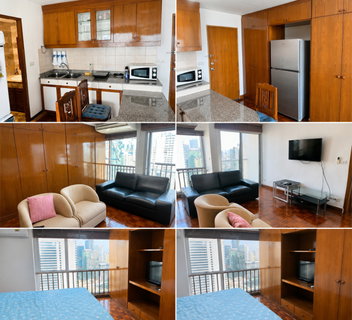 รูปภาพ 1 ห้องนอน | 1 ห้องน้ำ | BTS Saint Louis | 55 ตร.ม. | 28,000 บาท/เดือน | ชั้น 27 — Silom Suite กรุงเทพฯ