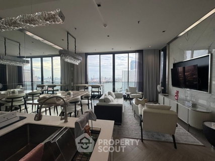 24th-Floor 2-BR Chapter Charoennakhorn - Riverside Near BTS Krung Thon Buri (ID 1724832)