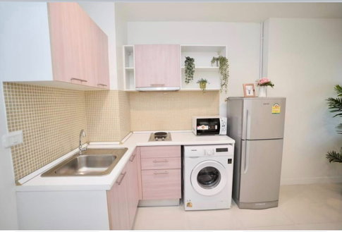 2Bed | 1Bath | BTS Nana | 39sqm | THB 25,000/mo | Fl.8 — The Mark Ratchada-Airport Link Bangkok