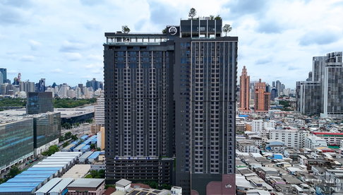 1 ห้องนอน | 1 ห้องน้ำ | MRT Queen Sirikit National Convention Centre | 27 ตร.ม. | 21,000 บาท/เดือน | ชั้น 17 — Life Rama 4 - Asoke กรุงเทพฯ
