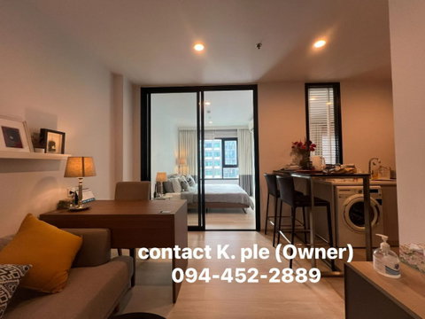 1 ห้องนอน | 1 ห้องน้ำ | BTS Asok | 36 ตร.ม. | 25,000 บาท/เดือน | ชั้น 25 — Life Asoke กรุงเทพฯ