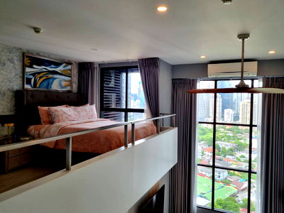 คอนโดให้เช่า : 1 ห้องนอน | 1 ห้องน้ำ | BTS Chong Nonsi | 44 ตร.ม. | 30,000 บาท/เดือน | ชั้น 26 — Knightsbridge Prime Sathorn กรุงเทพฯ