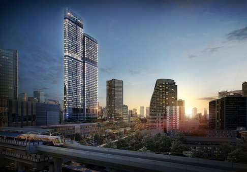 1 ห้องนอน | 1 ห้องน้ำ | BTS Asok | 35 ตร.ม. | 29,000 บาท/เดือน | ชั้น 19 — Ashton Asoke กรุงเทพฯ