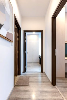 Condos for rent : 2Bed | 1Bath | BTS Udom Suk | 54sqm | THB 39,000/mo | Fl.15 — Ideo Mobi Sukhumvit 66 Bangkok