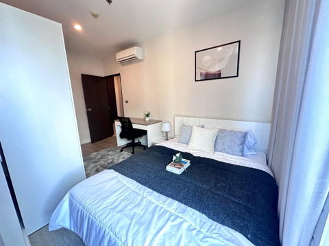 1 ห้องนอน | 1 ห้องน้ำ | BTS Udom Suk | 34 ตร.ม. | 15,000 บาท/เดือน | ชั้น 6 — The Sky Sukhumvit กรุงเทพฯ
