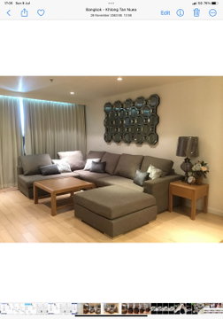 2Bed | 2Bath | BTS Thong Lo | 122sqm | THB 80,000/mo | Fl.25 — Eight Thonglor Residence Bangkok