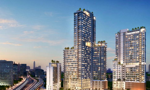 2 ห้องนอน | 2 ห้องน้ำ | BTS Saphan Taksin | 54 ตร.ม. | 35,000 บาท/เดือน | ชั้น 7 — Siamese RAMA9 Condo กรุงเทพฯ
