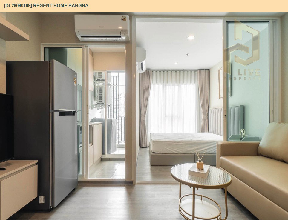 รูป DL26090199 ให้เช่าคอนโด รีเจ้นท์ โฮม บางนา (Regent home bangna) ใกล้ BTS บางนา พร้อมเข้าอยู่ โทรด่วน 0638692663 LineID @952jdxxk - รูปที่ 4/10