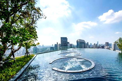 Condos for rent : 1Bed | 1Bath | BTS Phloen Chit | 28sqm | THB 23,000/mo | Fl.17 — Life One Wireless Bangkok